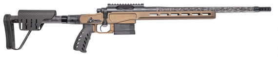 Custom & Collectable Firearms Horizon 22 Creedmoor, 22 CREEDMOOR, 18.00" Barrel, Bronze Cerakote Magnesium Chassis 