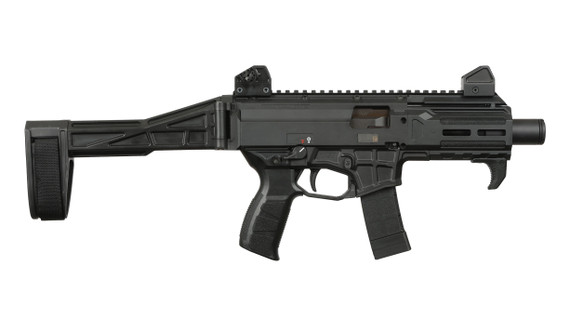 CZ Scorpion 3+ Micro Pistol, 9MM, 4.20" Threaded Barrel, 20 Rds, Black Polycoat 