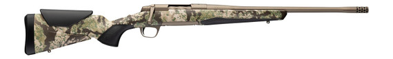 Browning X-Bolt 2 Speed SPR MB, 308 WIN, 18.00" Threaded Barrel, 4+1 Rds, Smoked Bronze Cerakote / Kryptek Obskura Transitional Camo 