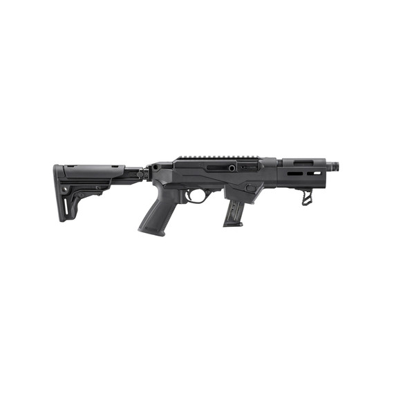 Ruger PC Carbine, 9MM Luger, 6.50" Threaded Barrel, 17 Rds, Black 