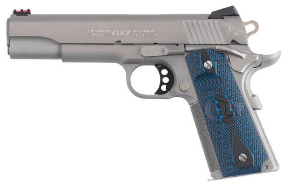 Colt Government Competition, .38 Super, 5.00" Barrel, Stainless 