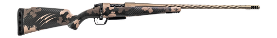 Fierce Firearms Twisted Rogue XP, 6.5 PRC, 20.00" Threaded Barrel, 3+1 Rds, Smoked Bronze Cerakote/Sonora Ambush Camo 