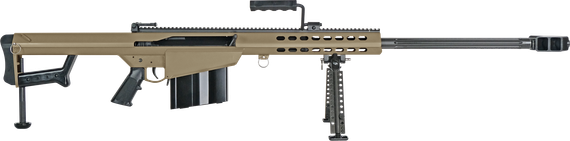 Barrett 82A1 w/ Leupold Mark 4 6-24x50, 50 BMG, 29.00" Barrel, Flat Dark Earth 