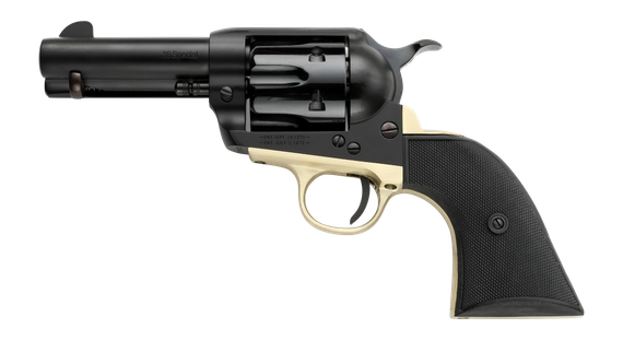Pietta PFI38ALLOYBR312CB, 38 SUPER, 3.50" Barrel, 6 Rds, Matte Black 