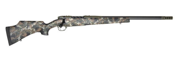 Weatherby Mark V Carbon Compact, 25 WBY RPM, 22.00" Threaded Barrel, 4 Rds, Graphite Black Cerakote 