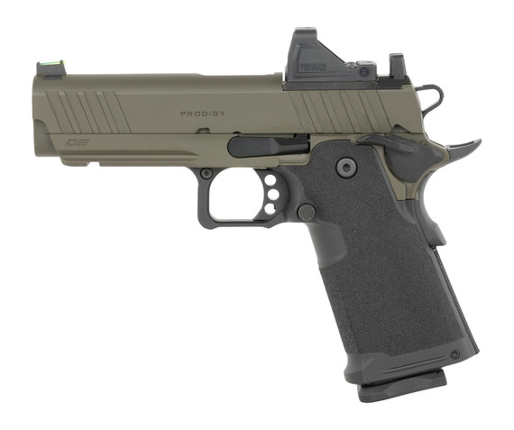 Springfield Armory 1911 DS Prodigy w/ Viridian RFX11, 9MM, 4.25" Barrel, 17 Rds, Olive Drab Green/Black 