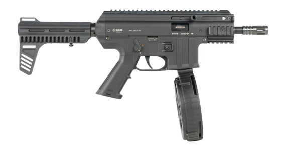 Blue Line TacOps Pk, 22 LR, 5.00" Threaded Barrel, 110 Rds, Black Anodized 
