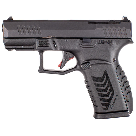 Derya DY9Z, 9MM, 3.50" Barrel, 10 Rds, Black Melonite 