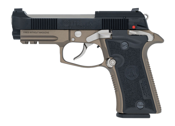 Beretta 80X Cheetah, 32 ACP, 3.90" Barrel, 12 Rds, Bronze Cerakote/Black Bruniton 