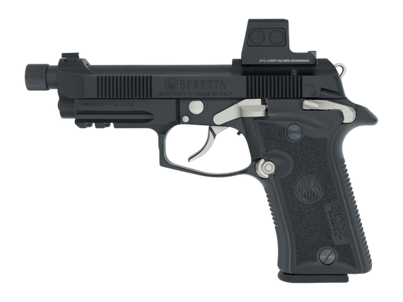 Beretta Cheetah 80X w/ Holosun EPS Carry, 32 ACP, 4.40" Threaded Barrel, 13 Rds, Black Carbon Steel/Black Cerakote 