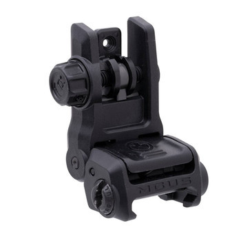 Magpul MBUS 3 Back-Up Rear Sight, Rapid-Select Rear Aperture System, Black 
