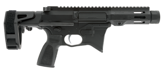 Maxim MD9 K SCW, 9MM Luger, 4.50" Threaded Barrel, Black Nitride, Arid Brown/Arid Black Finish 