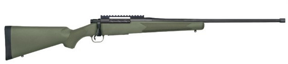Mossberg Patriot Predator, 6.5 PRC, 24.00" Threaded Barrel, 4 Rds, Matte Blued/OD Green Synthetic 