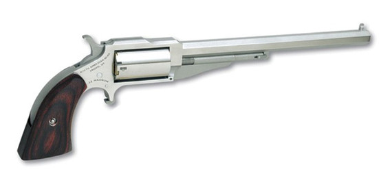 North American Arms 18606 Earl Hogleg, 22 WMR, 6.00" Barrel, 5 Rds, Satin Stainless Steel 