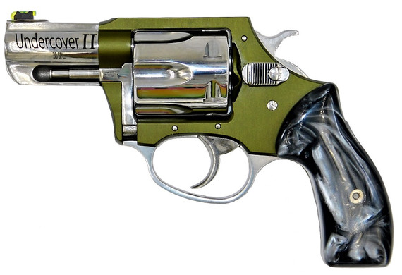 Charter Arms Undercover II, 38 SPL, 2.20" Barrel, 6 Rds, Green & High-Polished 