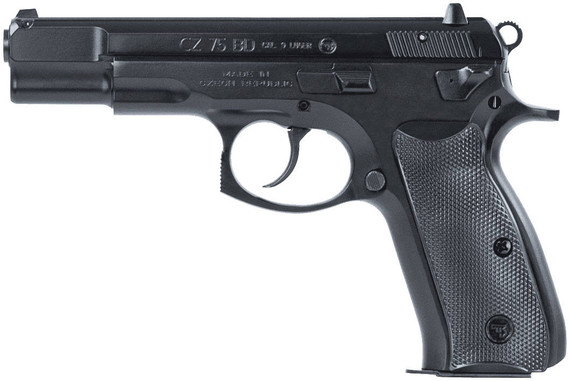 CZ 75 BD Police, 9MM, 4.60" Barrel, Black 