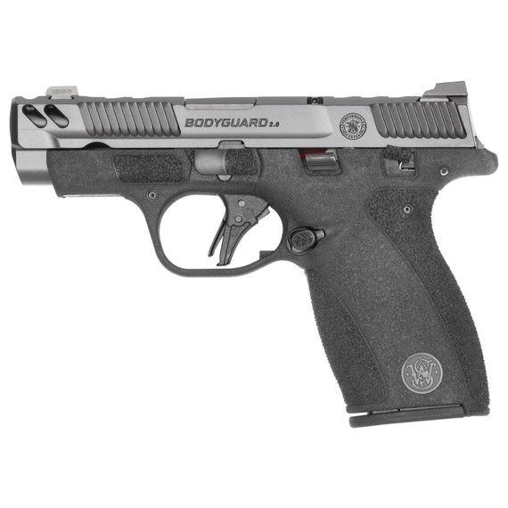 Smith & Wesson Bodyguard 2.0 Carry Comp, .380 ACP, 3.10" Compensated Barrel, 10 Rds, Black 