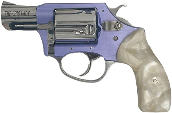 Charter Arms Chic Lady, .38 SPECIAL, 2.00" Barrel, 5 Rds, Lavender & Hi-Polish Stainless 