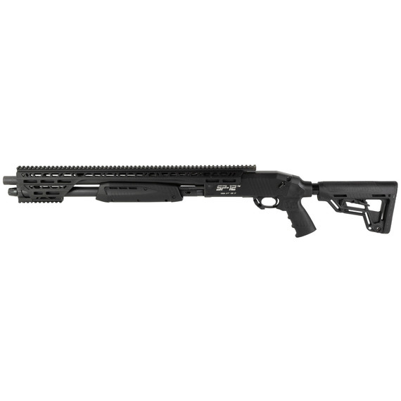 Standard Manufacturing SP12, 12 GAUGE, 18.50" Barrel, 7+1 Rds, Black 