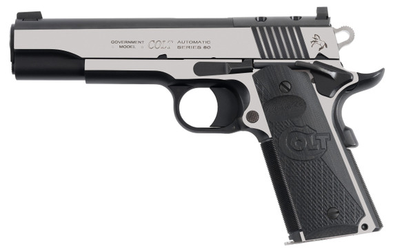 Colt Combat Elite Government, 9MM, 5.00" Barrel, 9 Rds, Stainless/Black 