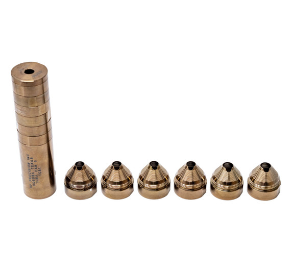 Tuna Cans 9MM S, 6-Baffle Stainless Steel Multi-Caliber Suppressor 