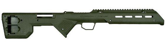 Desert Tech TREK-22, Bullpup Rifle Chassis, OD Green Synthetic 