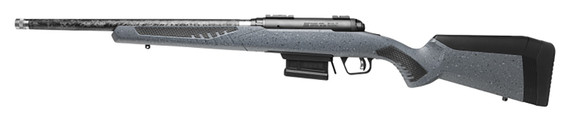 Savage Arms 110 Carbon Predator, 223 REM, 18.00" Threaded Barrel, 4 Rds, Matte Black/Granite Gray 