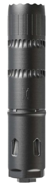 Ambient Arms EXO 7.62LR, HUB Compatible Titanium Silencer, Black 