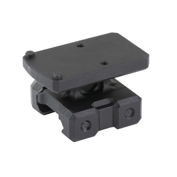 Midwest Industries MK2 RMR Mount Co-Witness, RMR Footprint Optic Mount, Hard Coat Anodized Black 
