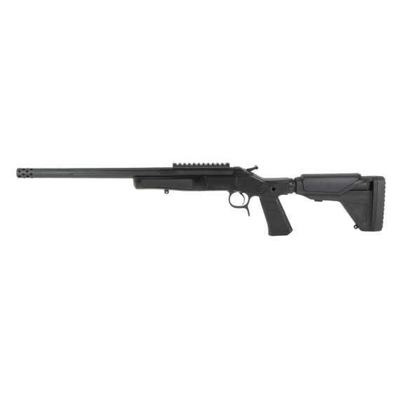 CVA Scout XP SB, 6MM ARC, 16.50" Threaded Fluted Barrel, 1 Rds, Graphite Black/Stainless 