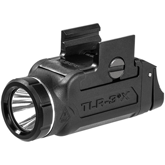 Streamlight TLR-3X USB, Compact Weapon Light, Black Finish 