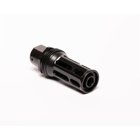 HUXWRX Flash Hider-QD 762, 30 Cal 5/8x24 XL, Black 