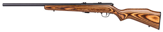 Savage Arms Mark II BV, 22 LR, 21.00" Barrel, 5 Rds, Satin Blued / Brown Laminate 