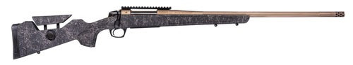 CVA Cascade LR Hunter, 6.5 Creedmoor, 22.00" Threaded Barrel, 4 Rds, Smoked Bronze/Black 
