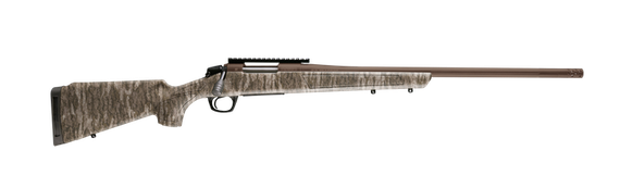 CVA Cascade XT, .450 BUSHMASTER, 22.00" Threaded Barrel, 3 Rds, Midnight Bronze/Mossy Oak New Bottomland 