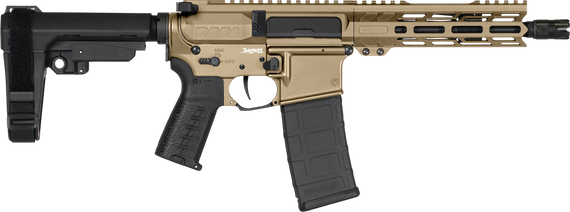 CMMG Banshee Mk4, 300 AAC Blackout, 8.00" Barrel, 30+1 Rds, Coyote Tan Cerakote - 810148623555 