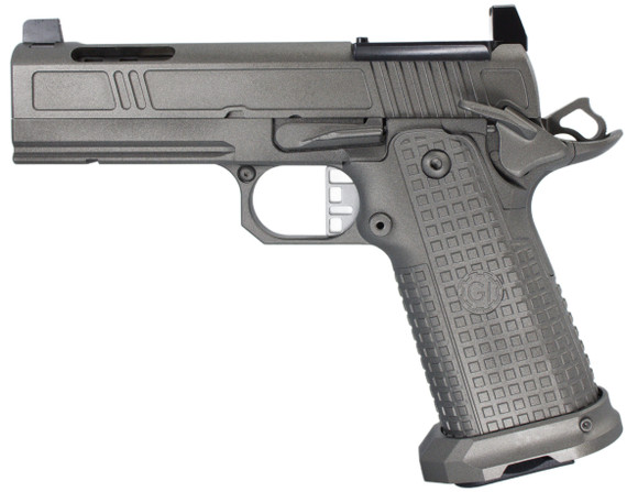 Guncrafter Industries Hellcat X2, 9mm, 4.25" Ported Barrel, 18 RDs, Armor-Tuff Gray Finish 