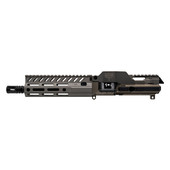 Freedom Ordnance FM-9D, Receiver, 9MM Belt-Fed Complete Upper, 8" Barrel, M-LOK Handguard, Flat Dark Earth 