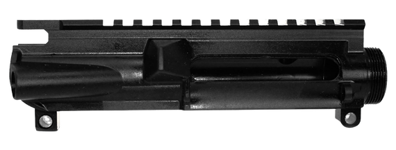 White Label Armory Forged Upper Receiver, 5.56 NATO, AR-15 Compatible, Black Armor Cerakote 