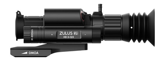 DNT Optics Zulus HD 3-12X V2, Black 