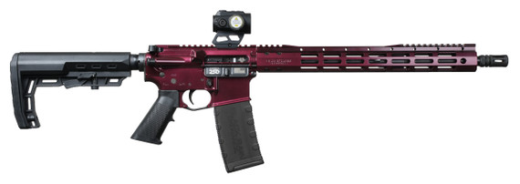 Black Rain Ordnance Spec15 Blaze FX, 5.56 NATO, 16.00" Barrel, 30 RDs, w/ ZeroTech Trace R.A.S 1x25 MOA Digital Red Dot, Blaze Fx Cerakote 