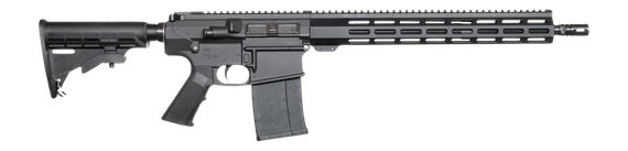 Andro Corp Industries ACI-10 308 Divergent 16 Forged, .308 WIN, 16.00" Threaded Barrel, 20 RDs, 15" M-LOK Handguard, Armor Black 