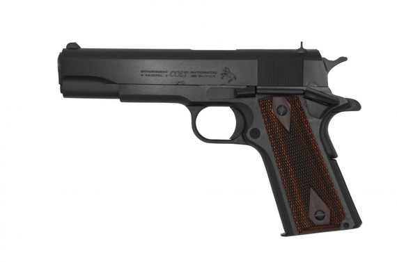 Colt Series 70 1911 Classic, .38 Super, 5.00" Barrel, 8 RDs, Blued 