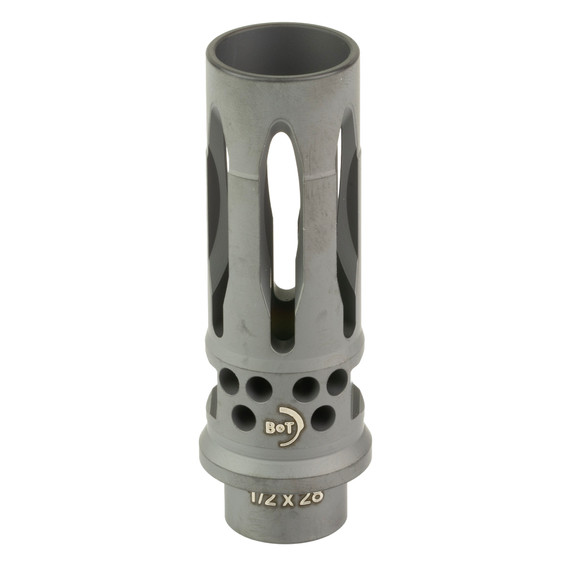 B&T Assault Closed Tine Compensator, Black, DLC Coated Finish - 840225718065 