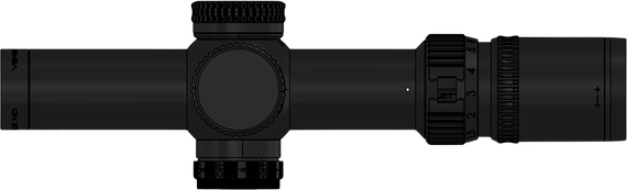 ZeroTech Optics Vengeance HD 1-10x28, Black 