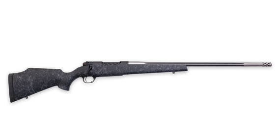 Weatherby Mark V Accumark, .270 Weatherby Magnum, 26.00" Threaded Barrel, 3 RDs, Graphite Black Cerakote 