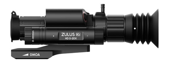 DNT Optics Zulus HD V2 5-20X, Black 