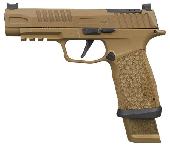 Sig Sauer P365 FUSE, 9mm, 4.30" Barrel, 21 RDs, SIG-LOC Compact Optic Cut, Coyote Cerakote 