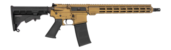 Andro Corp Industries ACI-15 Bravo, 5.56 NATO, 16.00" Threaded Barrel, 30 RDs, Burnt Bronze 