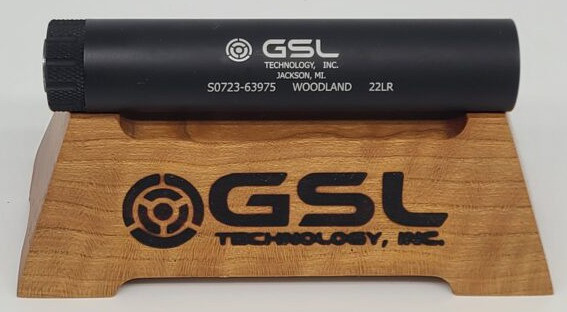 GSL Technology Woodland, 1/2x28 Direct Thread Mount, Hard Coat Anodized Finish, Black 